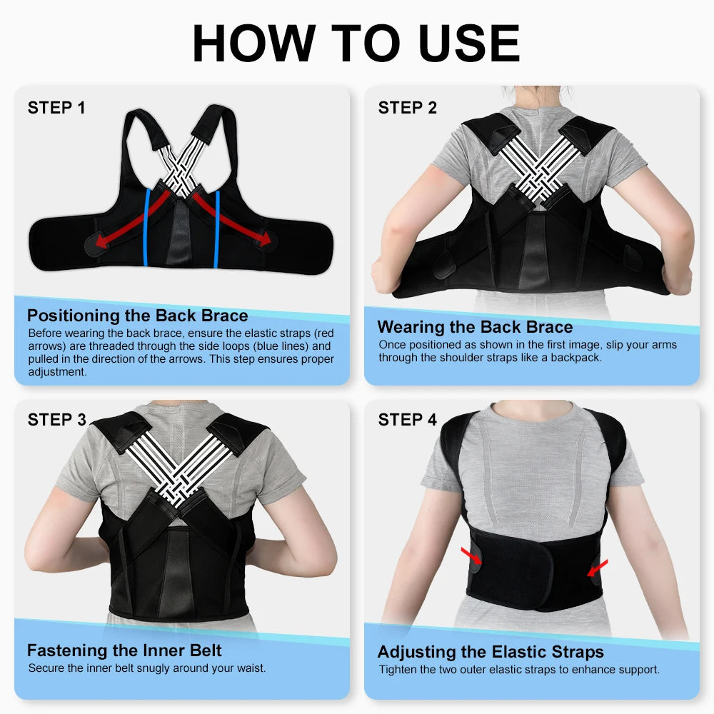 Back Brace Posture Corrector